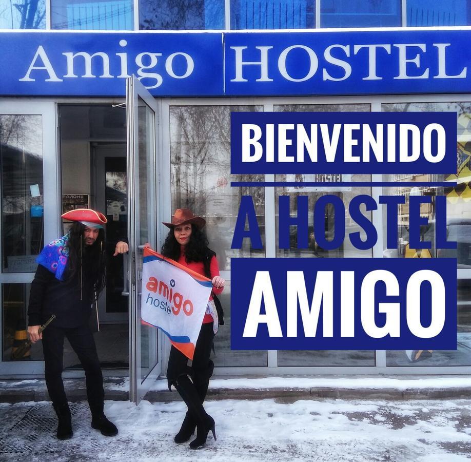 Amigo Hostel Almatý Exterior foto